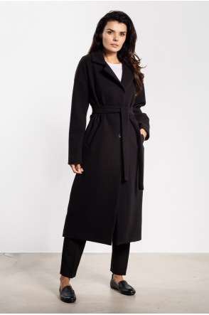 Płaszcz A750 - Kolor/wzór: Czarny