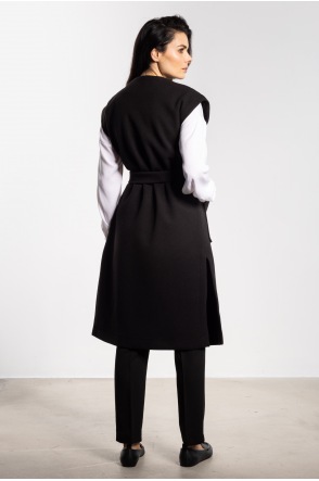 Kamizelka A753 - Kolor/wzór: Czarny