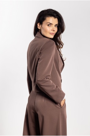 Marynarka A744 - Kolor/wzór: Czekoladowy