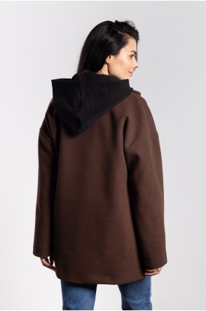 Kurtka A751 - Kolor/wzór: Czekoladowy