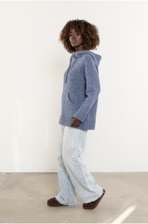 Sweter A755 - Kolor/wzór: Niebieski