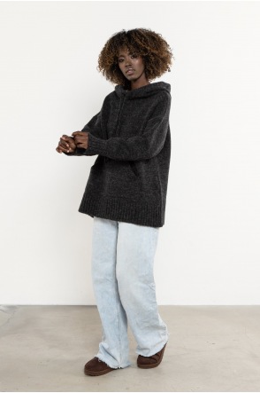 Sweter A755 - Kolor/wzór: Grafit