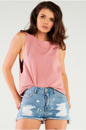 Bluzka M266 - Kolor/wzór: Róż