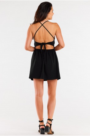 Sukienka M300 - Kolor/wzór: Czarny