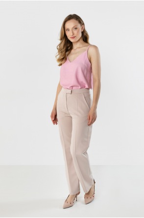 A766 Spodnie - Kolor/wzór: Beż