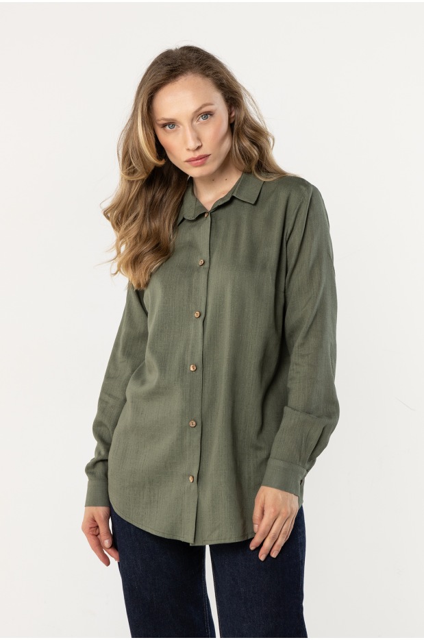 A768 Koszula - Kolor/wzór: Khaki