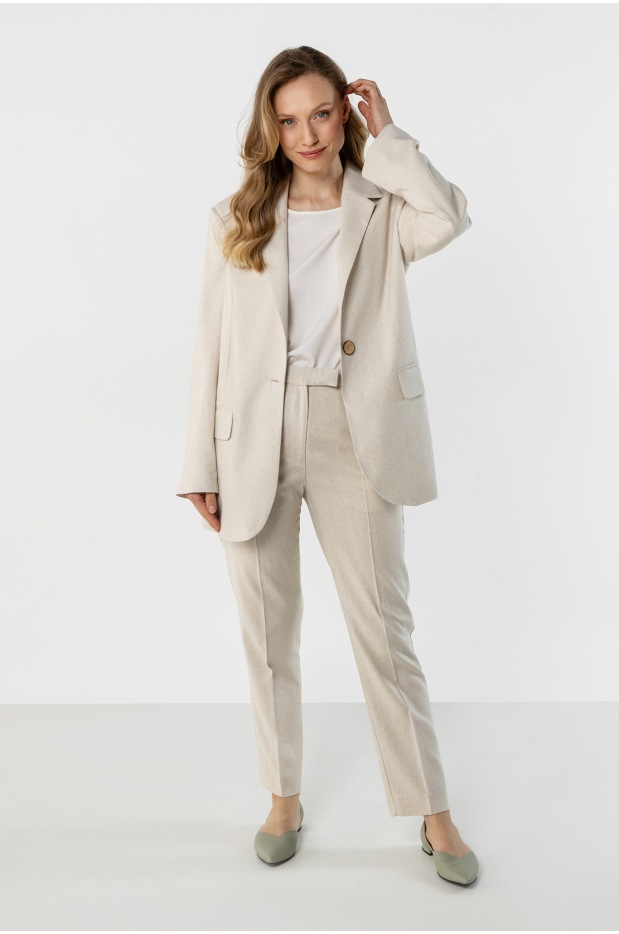 A776 Marynarka - Kolor/wzór: Beż