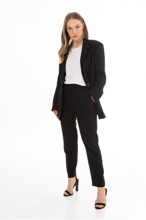 A776 Marynarka - Kolor/wzór: Czarny