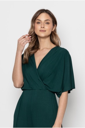 A778 Kombinezon - Kolor/wzór: Butelkowa zieleń